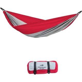 AMAZONAS Silk Traveller XXL 320 x 230 cm grau/rot
