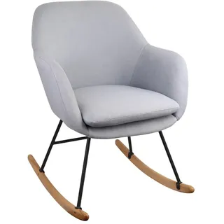 Atmosphera Créateur d'intérieur Schaukelsessel in grau | Gr.: onesize