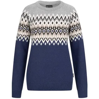 Giesswein Norweger Pullover Damen - feinste Merino Lammwolle, Wollpullover für Damen mit Jacquard Strick, extra warm im Winter - 40