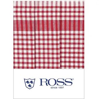 Ross 3er Pack Baumwoll-Geschirrtücher Bauernkaro 50x70 cm