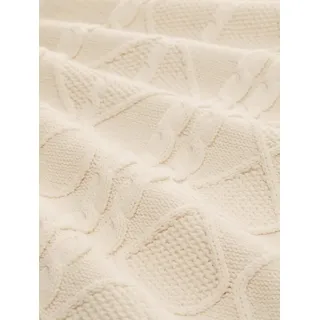 TOM TAILOR Rundhalspullover Strickpullover mit Zopfmuster