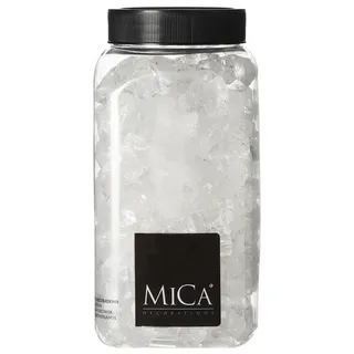 Mica decorations Dekorativer Glasstein transparent 650 ml/1 kg
