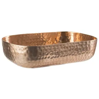 APS Schale Aluminium Kupfer 23 x 15,5 cm