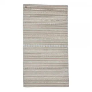 Pip Studio Geometric Print Handtuch 55 x 100 cm beige