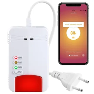 VisorTech Smarter Multi-Gasmelder Weiß 2