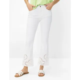 Brax Style SHAKIRA S BOOT WHITE, denim weiß, Gr. 38K