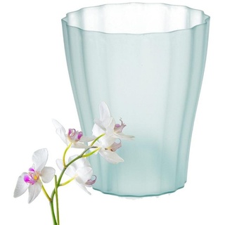 GarPet Blumentopf Orchideentopf Blumen Orchideen transparent durchsichtig Ø 13 cm glas Ø 13 cm