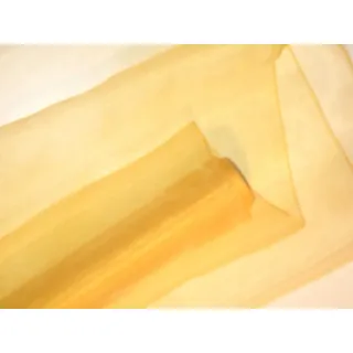Gasper Tischläufer 1 Rolle ORGANZA, Dekostoff, Tischläufer 40cm/3m gelb