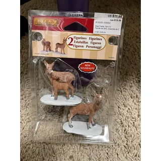 Lemax Dear Family Set/2 Weihnachtsdorf Figuren Wildlife