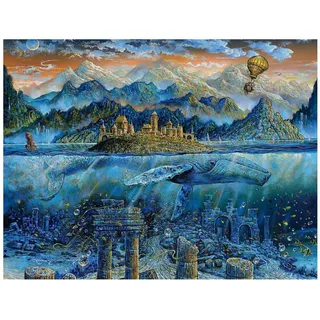 Ravensburger Puzzle RAVENSBURGER Wise Whale Puzzle 2000 Teile, Puzzleteile