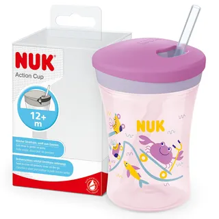 NUK Action Cup 230ml Tasse Pink Erfrischende Getränke 1 Stück(e)