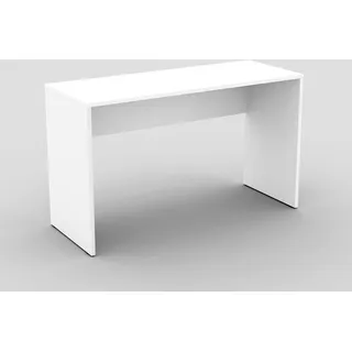 Home Affaire Schreibtisch HOME AFFAIRE "AGAPI", weiß (weiß, weiß, weiß), B:130cm H:75cm T:50cm, Tische, Schreibtisch, Breite 130, Computertisch im modernen Design & viel Arbeitsfläche