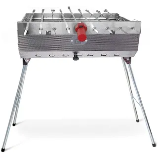 Grillpeter Mangal Set Taschkent silber