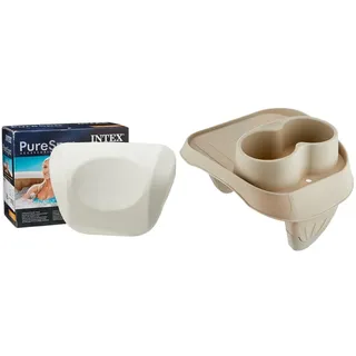 Intex PureSpa Getränkehalter 26 x 22 x 18 cm weiß