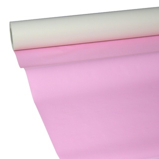JUNOPAX Papiertischdecke rosa 50m x 1,00m, nass- und wischfest