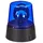 Relaxdays LED Blaulicht Blau