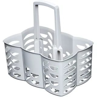 Gies Flaschenträger für 6 Flaschen, 30,5 x 31 cm BPA frei grau - Made in Germany