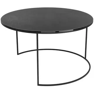 Akante Couchtisch Dolce Vita Keramik Silber Titan