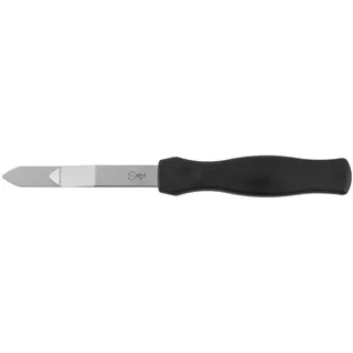 Sallys Tortenmesser Vielseitiges Backformmesser- Für präzises Schneiden von Kuchen, flexibel schwarz 11 cm
