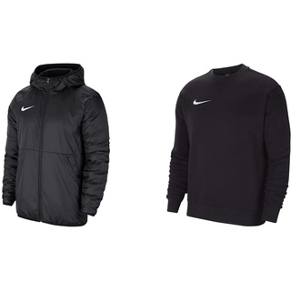 Nike Herren Team Park 20 Winter Jacket Regenjacke, black/white, M EU & Herren Park 20 Shirt, Black/White, M EU