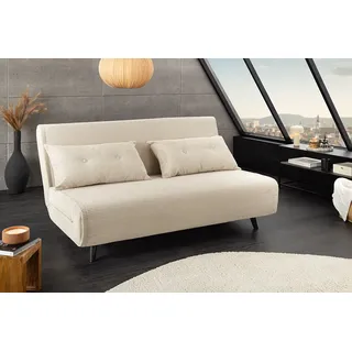 riess-ambiente Relaxsessel SMART MULTIFUNCTION 140cm beige - Cord, Bettfunktion, FSC-zertifiziert (Einzelartikel, 1-St), Ausziehbarer Schlafsessel - ideal für Arbeits-, Wohn- und Gästezimmer beige