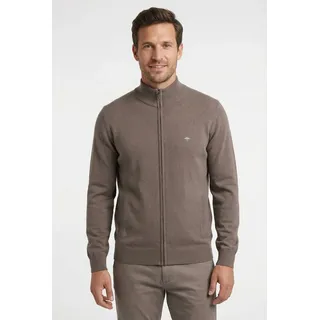 FYNCH-HATTON Strickjacke bequeme Passform, mit Stehkragen, mit Eingrifftaschen beige M