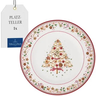 Villeroy & Boch Winter Bakery Delight Platzteller 32 cm rot/mehrfarbig