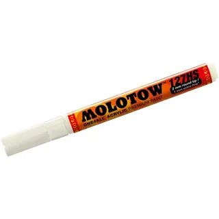 Molotow Permanentmarker One4All 127 HS 2 mm Naturweiß