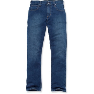 Carhartt Rugged Flex Relaxed Straight Jeans, blau, Größe 42 für Männer