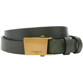 Liebeskind Berlin CHUDY SHEEP NATURAL Belt 2.5cm, cypress green One Size - Einheitsgröße