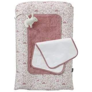 vertbaudet Wickelauflage, Set aus 2 Wickelunterlagen rosa