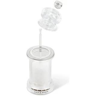 Cole & Mason 605 Salzmühle 14,4 cm Transparent/Weiß unbefüllt