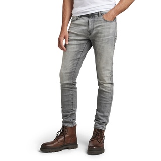G-STAR RAW Herren Revend FWD Skinny Jeans, Grau (sun faded glacier grey D20071-A634-C464), 27W / 32L