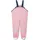 Regenlatzhose Fleece rosa 92