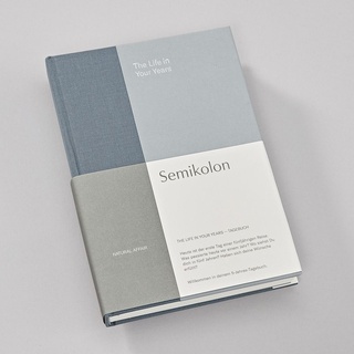 Semikolon, Kalender, The Life in Your Years, 5-Jahres Buch (A5), Sea Salt