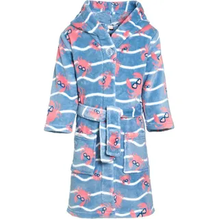 Playshoes Unisex Kinder Fleece-Bademantel Krebs, 86/92