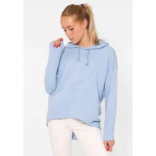 Zwillingsherz Moin Hoodie blau S/M