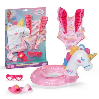 BABY BORN Schwimm-Set Einhorn 43 cm rosa