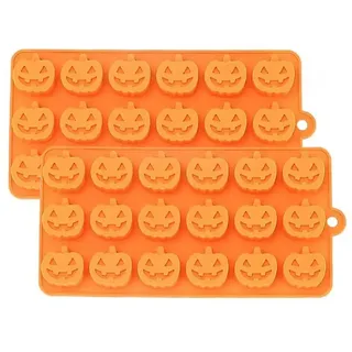 Metamorph Backform Mini Kürbis Silikonbackform Halloween Gummibärchen, (3-tlg) grau