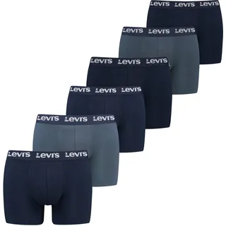Levi's LEVIS MEN REPEAT LOGO BOXER BRIEF navy combo M 6er Pack