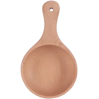 Salatschüssel Aus Holz Mit Griff, Japanischer Stil, Für Nudeln Und Obst, Küchenutensil