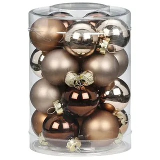 inges magic & goodz Weihnachtskugeln Glas 3cm x 20 Stück kleine Christbaumkugeln elegant Lounge
