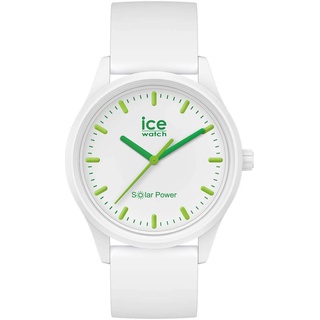 Ice-Watch - ICE solar power Nature - Weiße Damenuhr mit Silikonarmband - 018473 (Small)