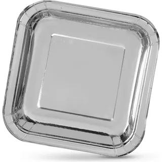 Algon Einwegteller, Größe 20 cm, robust und umweltfreundlich, ideal für Partys, Veranstaltungen und Meetings, 90 Stück