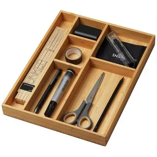 SOTech Bambus Schubladen-Organizer 245 x 320 x 35 mm 1-tlg. braun