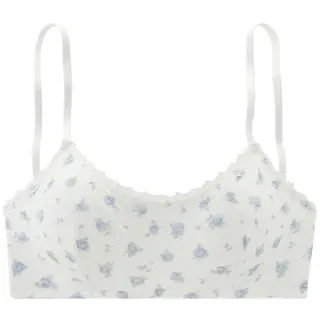 VIVANCE Rosali Bralette-BH Weiß/Hellblau 85C