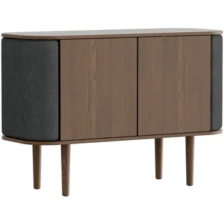 UMAGE - Treasures Sideboard mit 2 Türen, Eiche dunkel / shadow