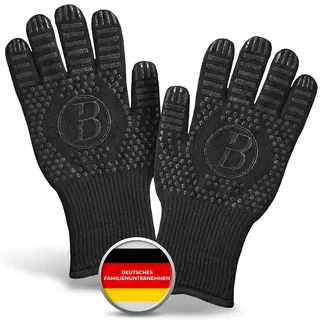babossa Grillhandschuhe Größe Einheitsgröße Aramid Schwarz