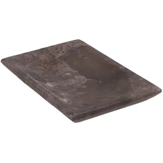 Guru-Shop Seifenablage Marmor Seifenschale, Zen Schale für den.., Breite: 16 cm grau