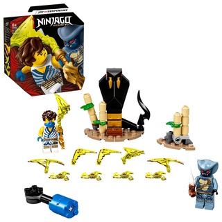 LEGO 71732 NINJAGO Legacy Battle Set: Jay vs. Serpentine, Spielset mit kreiselndem Actionspielzeug und 2 Ninja Minifiguren